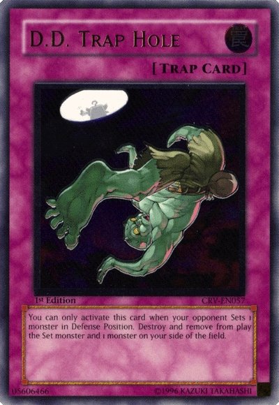 D.D. Trap Hole (UTR) [CRV-EN057] Ultimate Rare | Jomio and Rueliete's Cards and Comics