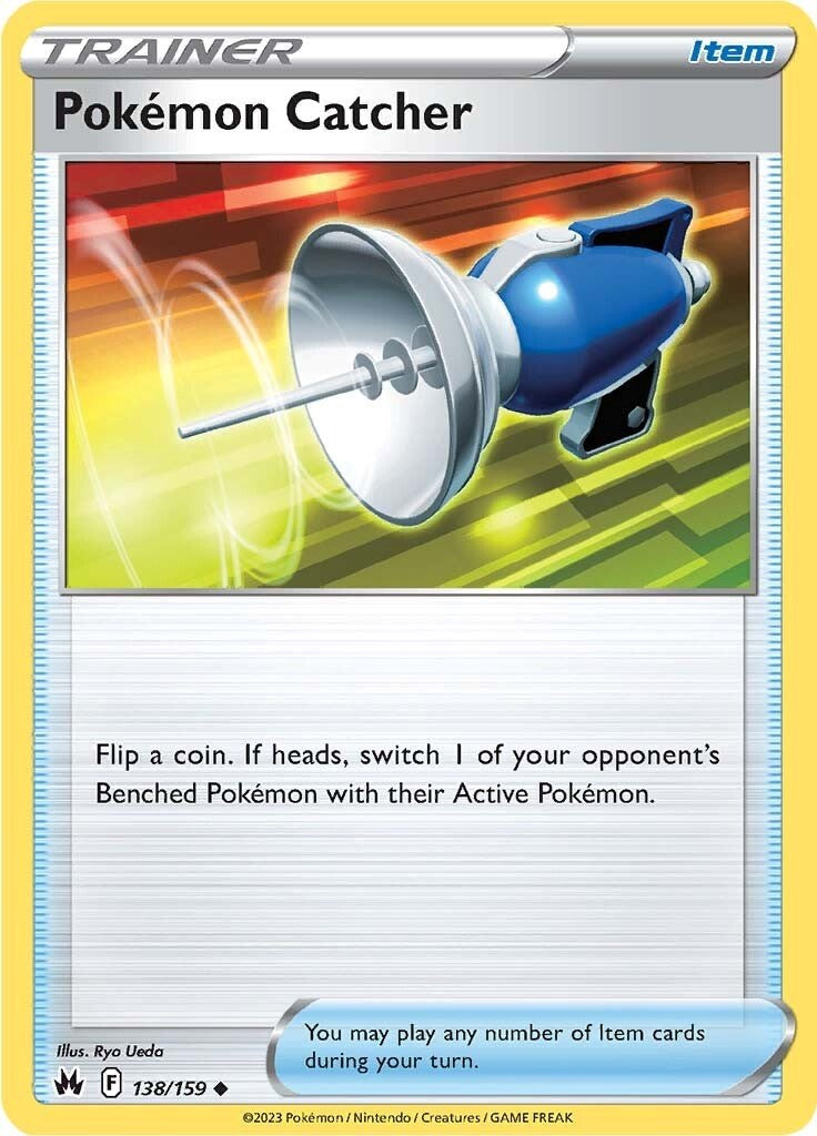 Pokemon Catcher (138/159) [Sword & Shield: Crown Zenith] | Jomio and Rueliete's Cards and Comics