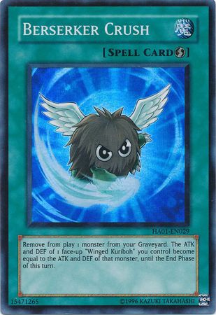 Berserker Crush [HA01-EN029] Super Rare | Jomio and Rueliete's Cards and Comics