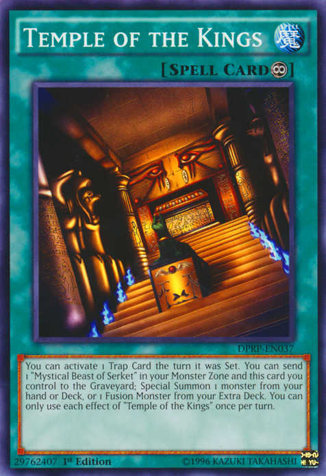 Temple of the Kings [DPRP-EN037] Common | Jomio and Rueliete's Cards and Comics