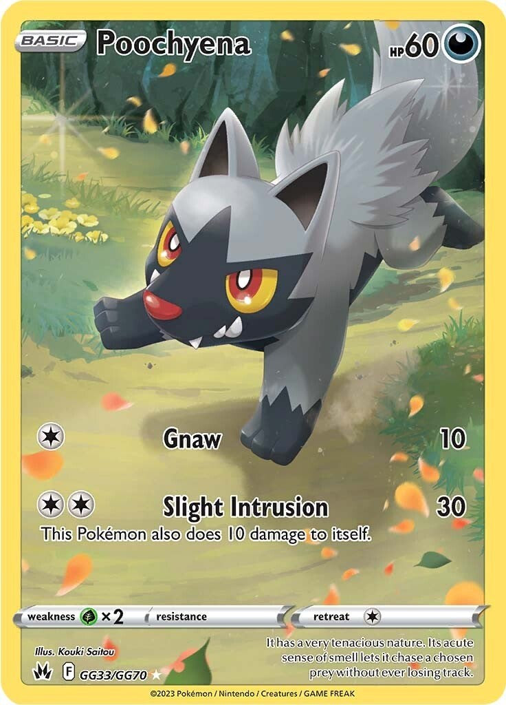 Poochyena (GG33/GG70) [Sword & Shield: Crown Zenith] | Jomio and Rueliete's Cards and Comics