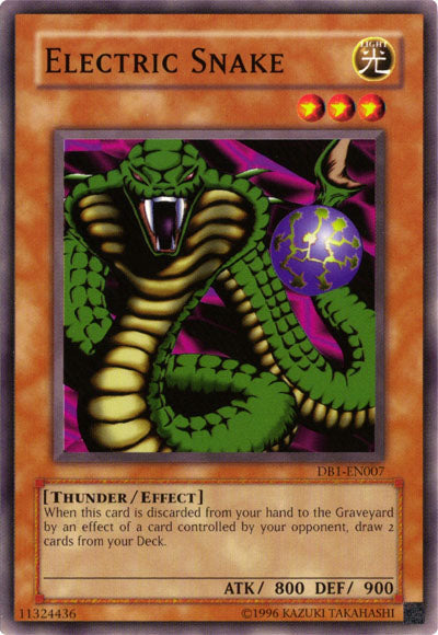 Electric Snake [DB1-EN007] Common | Jomio and Rueliete's Cards and Comics