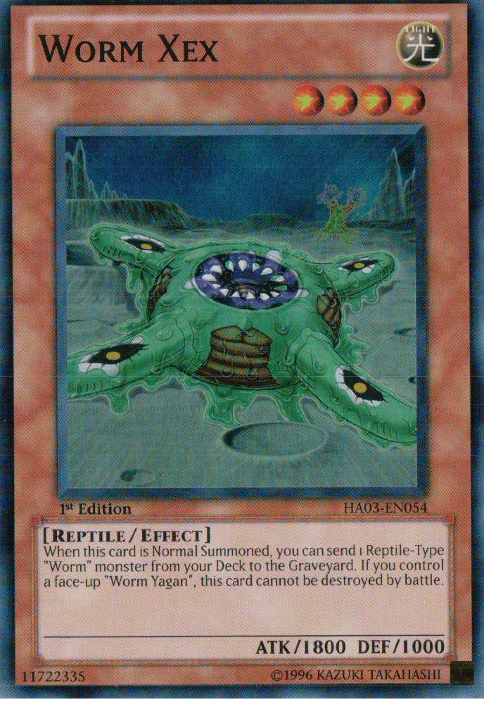 Worm Xex [HA03-EN054] Super Rare | Jomio and Rueliete's Cards and Comics