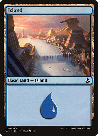 Island (258) [Amonkhet] | Jomio and Rueliete's Cards and Comics