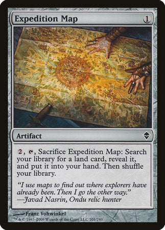 Expedition Map [Zendikar] | Jomio and Rueliete's Cards and Comics