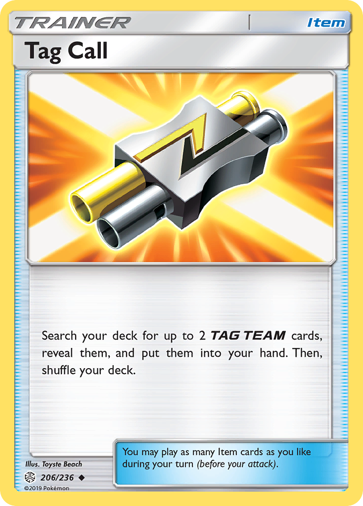 Tag Call (206/236) [Sun & Moon: Cosmic Eclipse] | Jomio and Rueliete's Cards and Comics