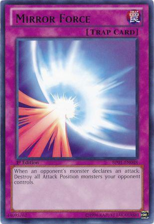 Mirror Force [BP01-EN048] Rare | Jomio and Rueliete's Cards and Comics