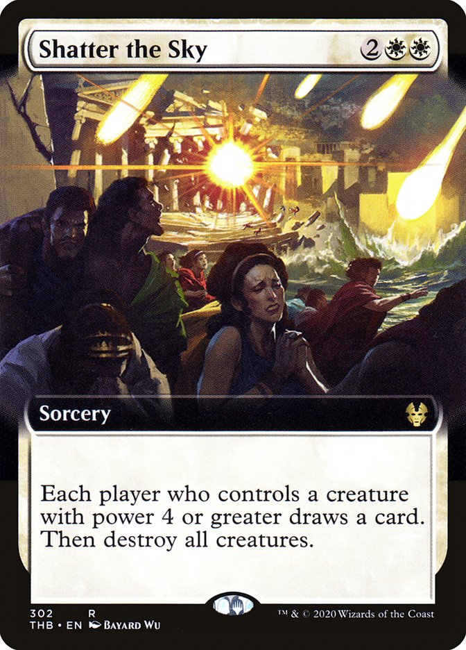 Shatter the Sky (Extended Art) [Theros Beyond Death] | Jomio and Rueliete's Cards and Comics