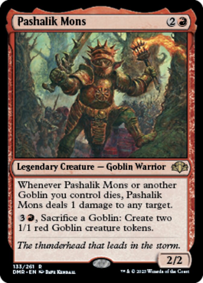 Pashalik Mons [Dominaria Remastered] | Jomio and Rueliete's Cards and Comics