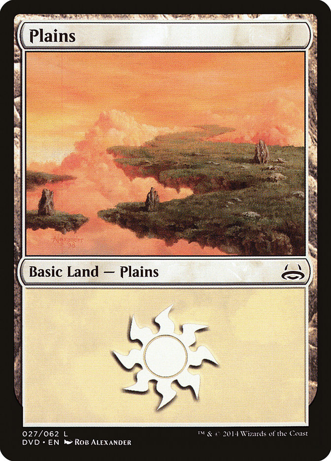 Plains (27) (Divine vs. Demonic) [Duel Decks Anthology] | Jomio and Rueliete's Cards and Comics