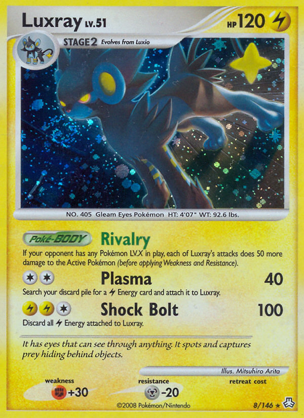Luxray (8/146) [Diamond & Pearl: Legends Awakened] | Jomio and Rueliete's Cards and Comics