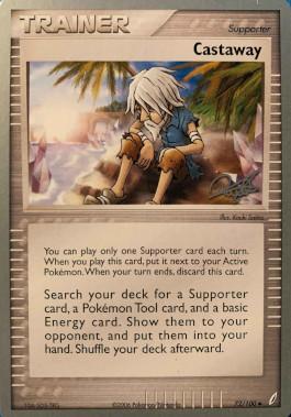 Castaway (72/100) (Bliss Control - Paul Atanassov) [World Championships 2008] | Jomio and Rueliete's Cards and Comics