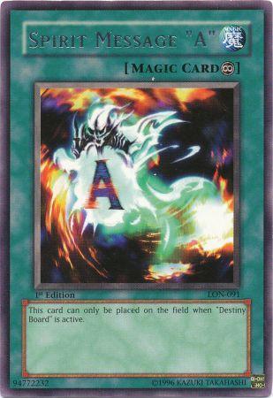 Spirit Message "A" [LON-091] Rare | Jomio and Rueliete's Cards and Comics