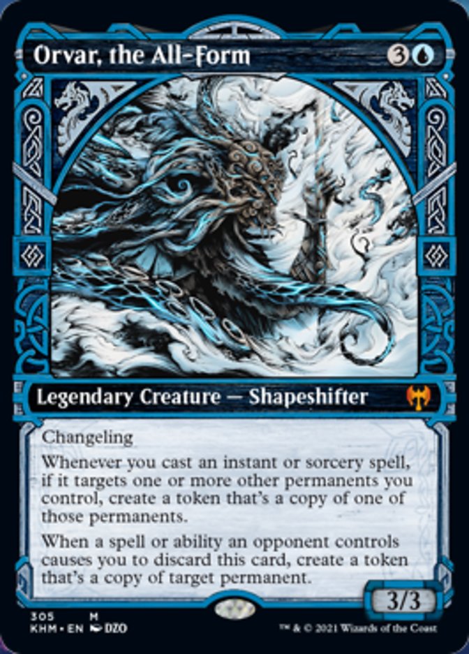 Orvar, the All-Form (Showcase) [Kaldheim] | Jomio and Rueliete's Cards and Comics