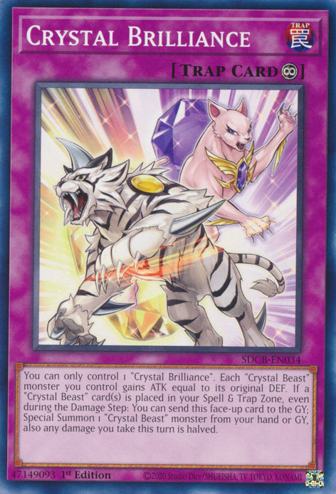 Crystal Brilliance [SDCB-EN034] Common | Jomio and Rueliete's Cards and Comics