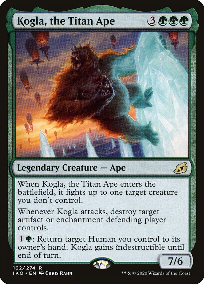Kogla, the Titan Ape [Ikoria: Lair of Behemoths] | Jomio and Rueliete's Cards and Comics