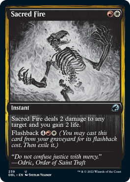 Sacred Fire [Innistrad: Double Feature] | Jomio and Rueliete's Cards and Comics