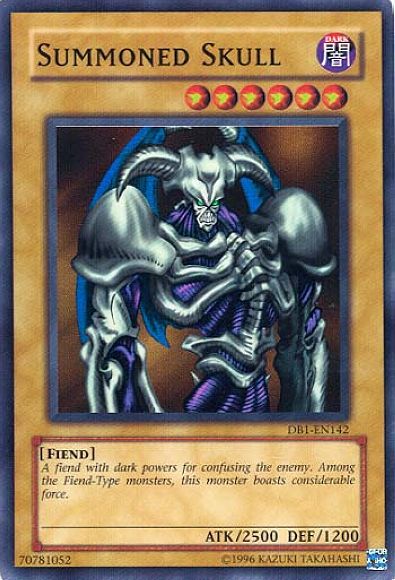 Summoned Skull [DB1-EN142] Super Rare | Jomio and Rueliete's Cards and Comics