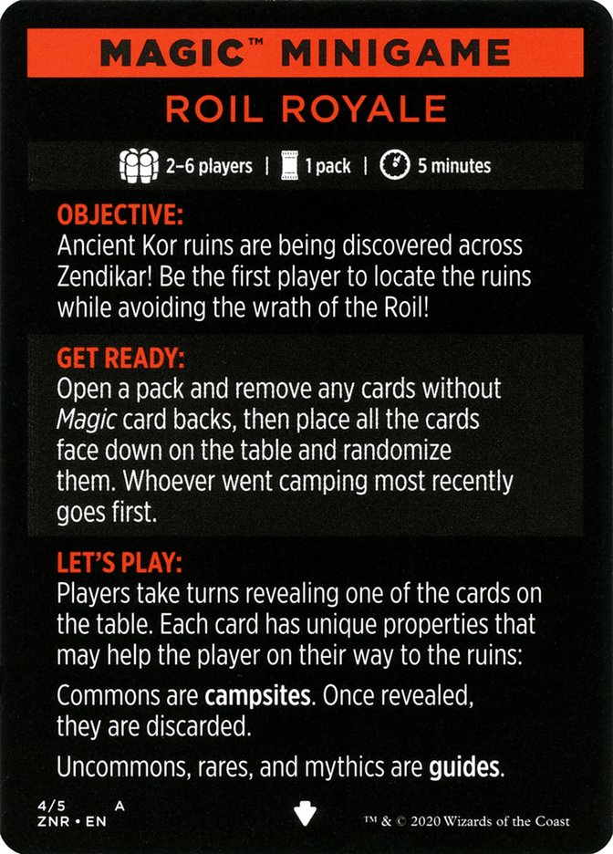 Roil Royale (Magic Minigame) [Zendikar Rising Minigame] | Jomio and Rueliete's Cards and Comics