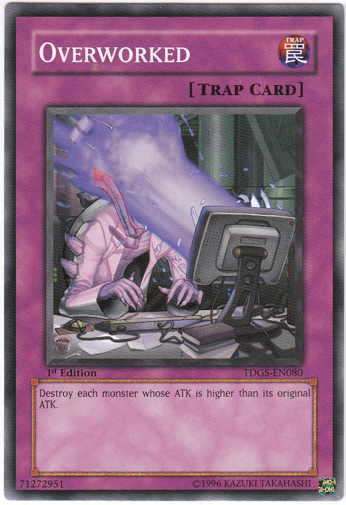 Overworked [TDGS-EN080] Common | Jomio and Rueliete's Cards and Comics
