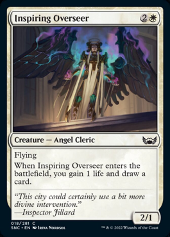 Inspiring Overseer [Streets of New Capenna] | Jomio and Rueliete's Cards and Comics