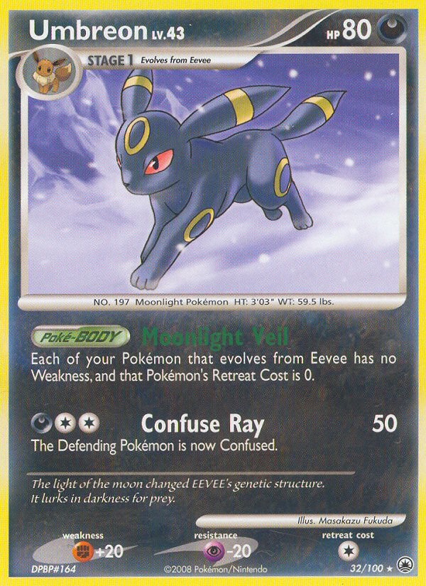Umbreon (32/100) [Diamond & Pearl: Majestic Dawn] | Jomio and Rueliete's Cards and Comics