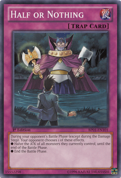 Half or Nothing [BP01-EN101] Common | Jomio and Rueliete's Cards and Comics
