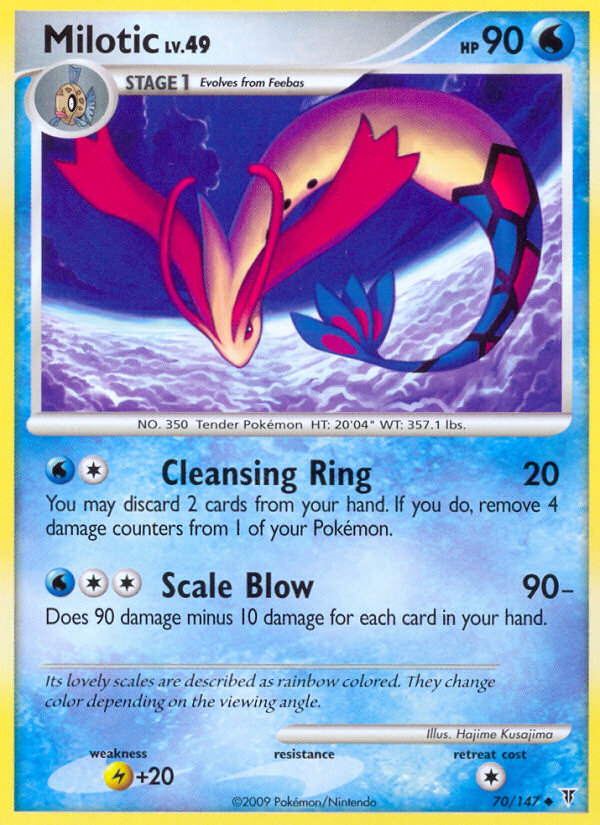 Milotic (70/147) [Platinum: Supreme Victors] | Jomio and Rueliete's Cards and Comics