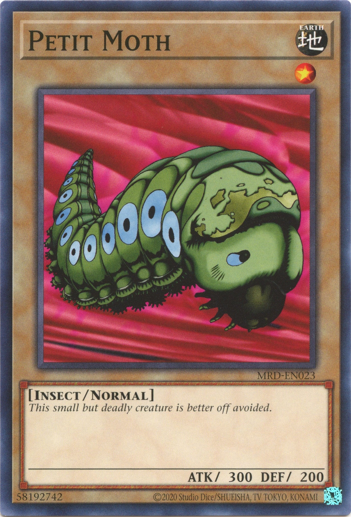 Petit Moth (25th Anniversary) [MRD-EN023] Common | Jomio and Rueliete's Cards and Comics