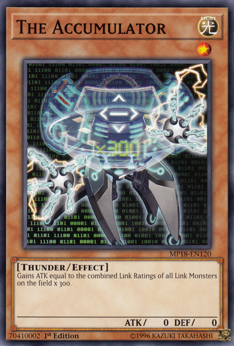 The Accumulator [MP18-EN120] Common | Jomio and Rueliete's Cards and Comics