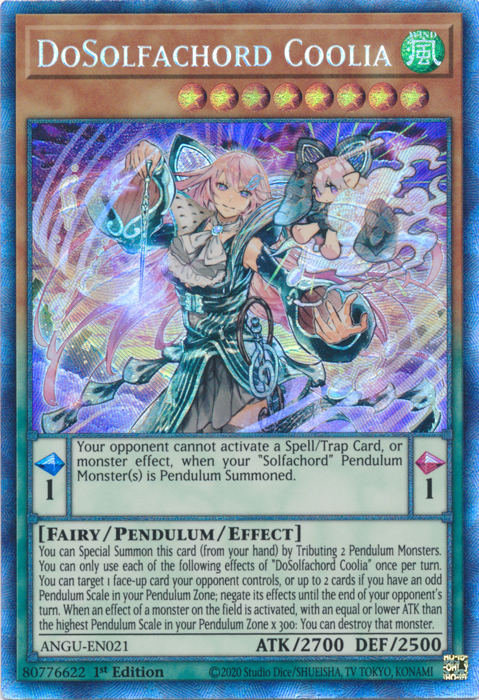 DoSolfachord Coolia (Collector's Rare) [ANGU-EN021] Collector's Rare | Jomio and Rueliete's Cards and Comics