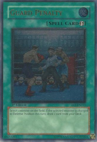 Guard Penalty (UTR) [EOJ-EN045] Ultimate Rare | Jomio and Rueliete's Cards and Comics