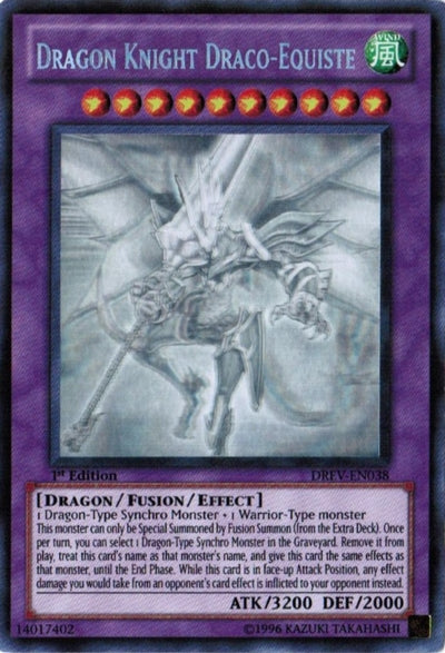 Dragon Knight Draco-Equiste [DREV-EN038] Ghost Rare | Jomio and Rueliete's Cards and Comics