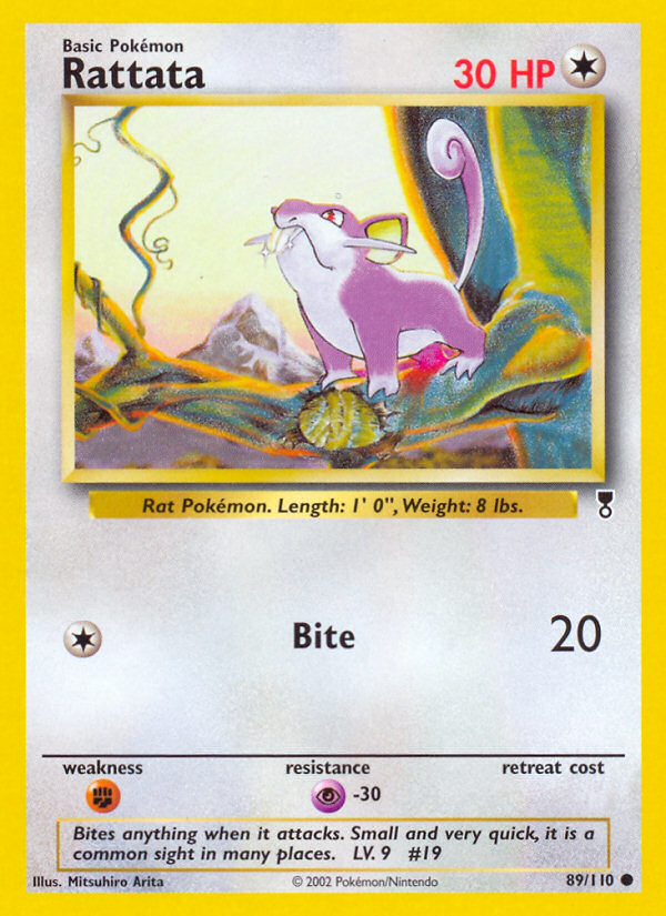 Rattata (89/110) [Legendary Collection] | Jomio and Rueliete's Cards and Comics