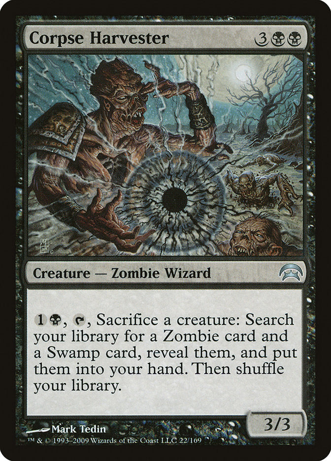 Corpse Harvester [Planechase] | Jomio and Rueliete's Cards and Comics