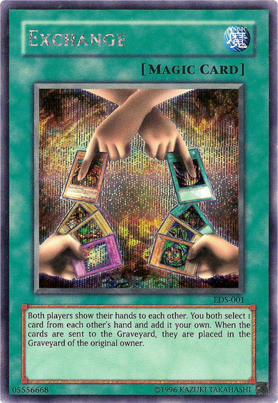 Exchange [EDS-001] Secret Rare | Jomio and Rueliete's Cards and Comics