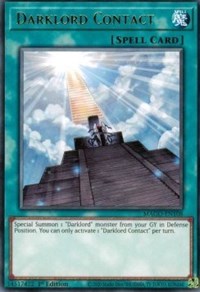 Darklord Contact [MAGO-EN108] Rare | Jomio and Rueliete's Cards and Comics