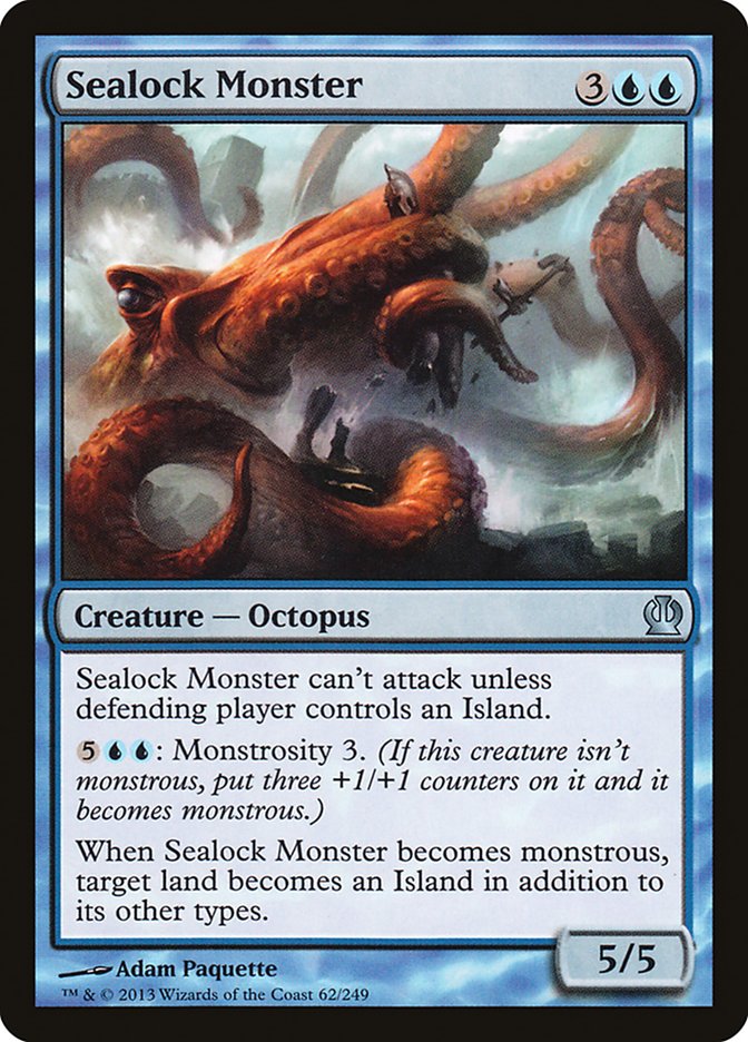 Sealock Monster [Theros] | Jomio and Rueliete's Cards and Comics