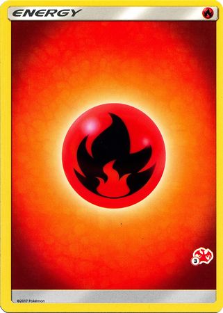 Fire Energy (Charizard Stamp #3) [Battle Academy 2020] | Jomio and Rueliete's Cards and Comics