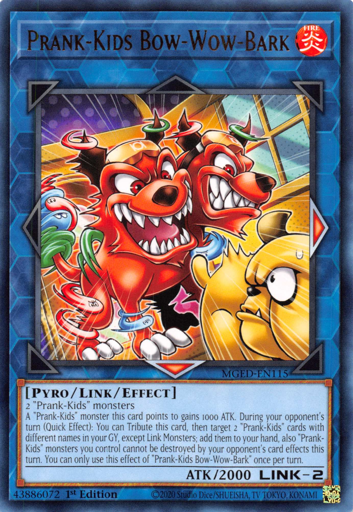 Prank-Kids Bow-Wow-Bark [MGED-EN115] Rare | Jomio and Rueliete's Cards and Comics