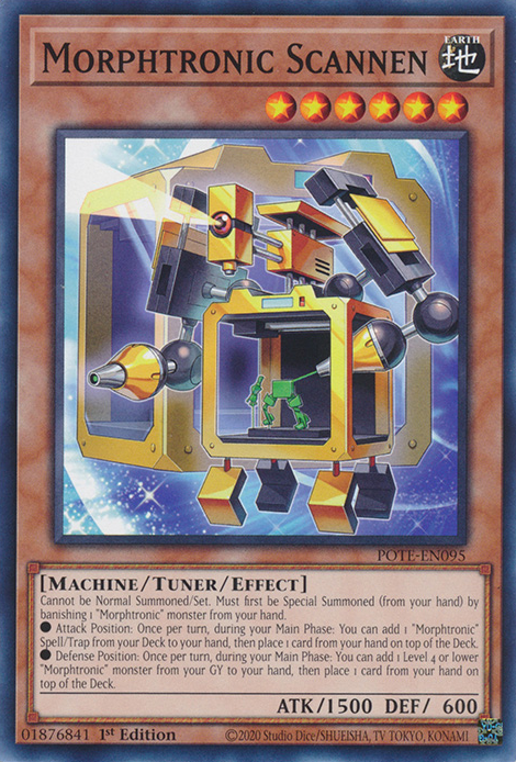 Morphtronic Scannen [POTE-EN095] Common | Jomio and Rueliete's Cards and Comics