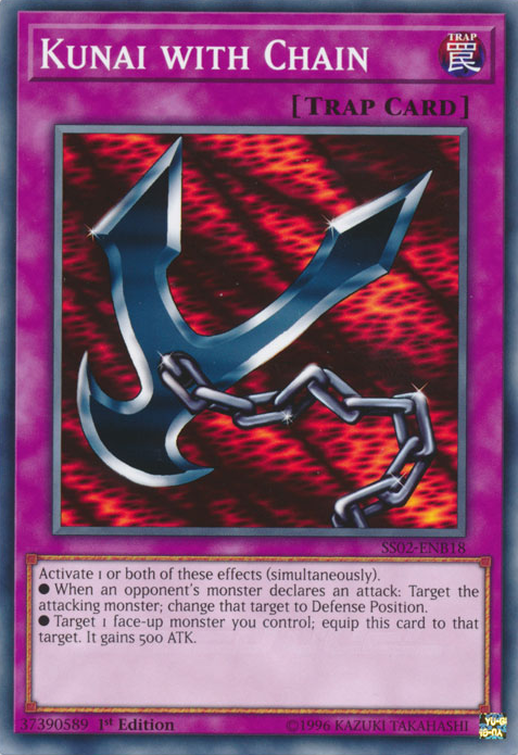 Kunai with Chain [SS02-ENB18] Common | Jomio and Rueliete's Cards and Comics