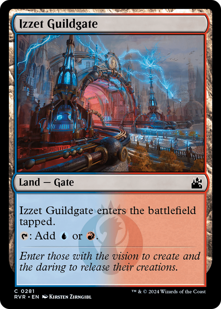 Izzet Guildgate [Ravnica Remastered] | Jomio and Rueliete's Cards and Comics