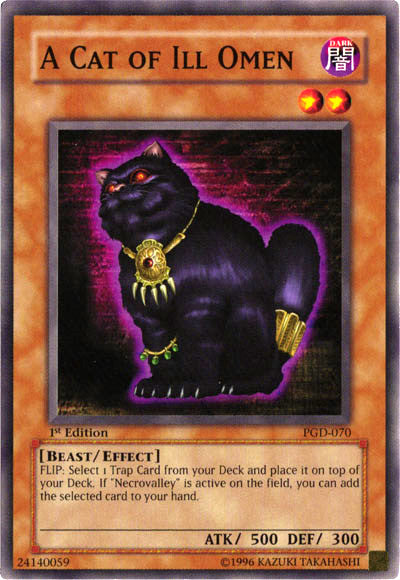 A Cat of Ill Omen [PGD-070] Common | Jomio and Rueliete's Cards and Comics