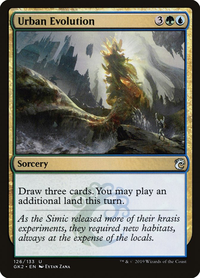 Urban Evolution [Ravnica Allegiance Guild Kit] | Jomio and Rueliete's Cards and Comics