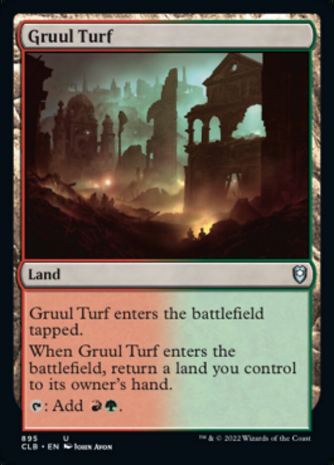 Gruul Turf [Commander Legends: Battle for Baldur's Gate] | Jomio and Rueliete's Cards and Comics