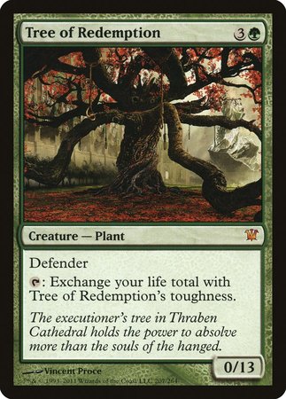 Tree of Redemption [Innistrad] | Jomio and Rueliete's Cards and Comics