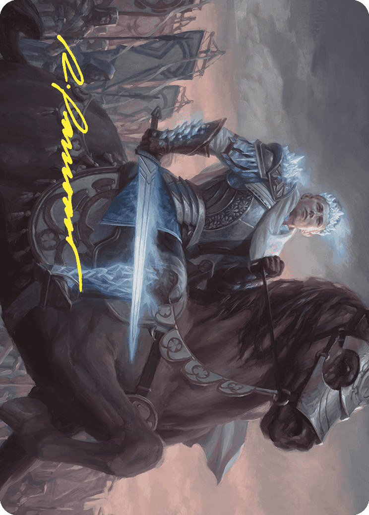Will, Scion of Peace Art Card (Gold-Stamped Signature) [Wilds of Eldraine Art Series] | Jomio and Rueliete's Cards and Comics