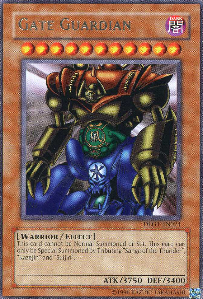 Gate Guardian [DLG1-EN024] Rare | Jomio and Rueliete's Cards and Comics