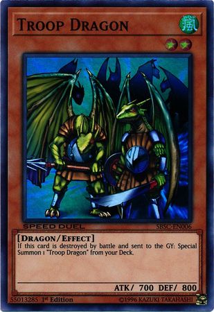 Troop Dragon [SBSC-EN006] Super Rare | Jomio and Rueliete's Cards and Comics